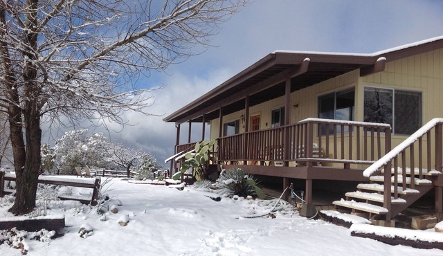 Beautiful, secluded 30 acre mountain retreat with amazing views.