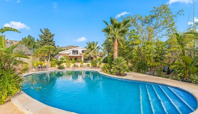 BEAUTIFUL SECLUDED 4 BED VILLA, XL POOL, PERFECT PARADISE ALICANTE