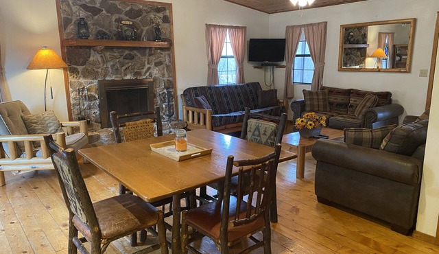 Beautiful, secluded cabin in the hills of the Ozarks.