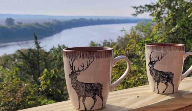 Beautiful secluded lodge with a breathtaking view!