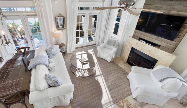 Beautiful Southside 30A Designer Cottage 150 Steps to Community Pool and Beach