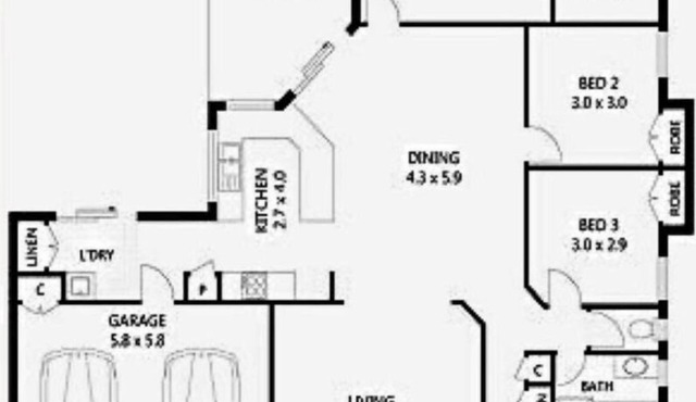 Beautiful, spacious 4 Bedroom 2 Bathroom House in