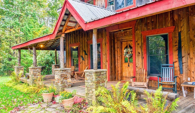 Beautiful spacious country home set on 22 acres that sleeps 27 people.