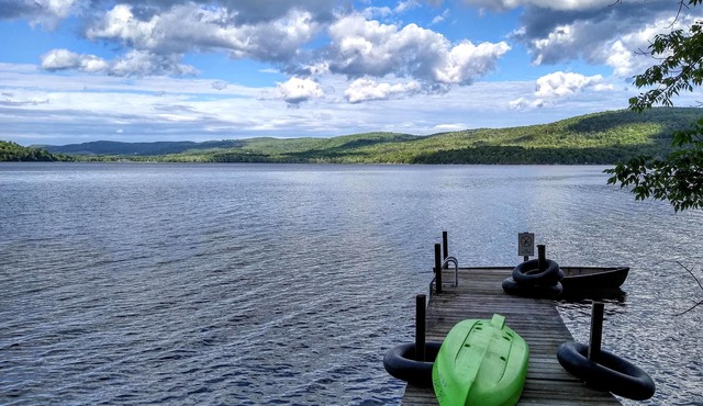 Beautiful spot on the lake.10 miles to Dreams Park