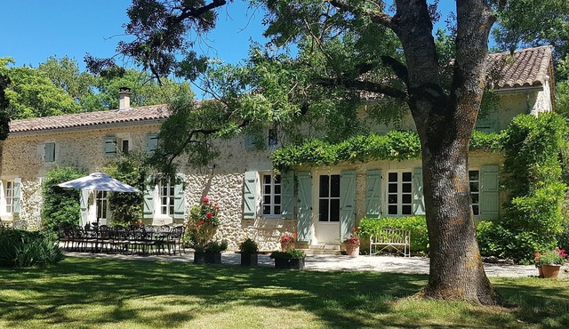 Beautiful Stone Farmhouse With Heated Pool And Views Across Rolling Countryside