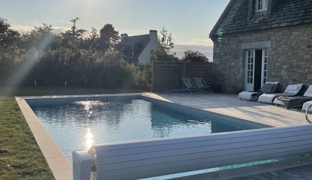 Beautiful stone house with swimming pool