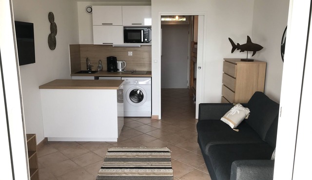 Beautiful Studio Cabin 50m from the beach of Cavalière completely new