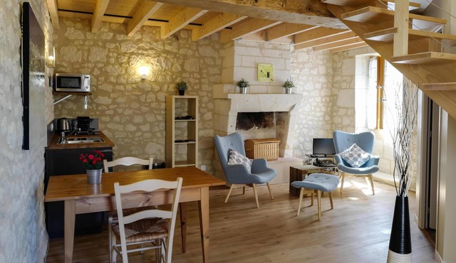Beautiful Studio in a historical hamlet near Chinon and the Loire Valley Castles