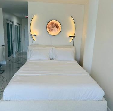 Beautiful Studio w Amazing View of Miami Skyline