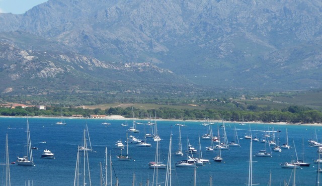 BEAUTIFUL STUDIO with 180 ° view of the CALVI golf course