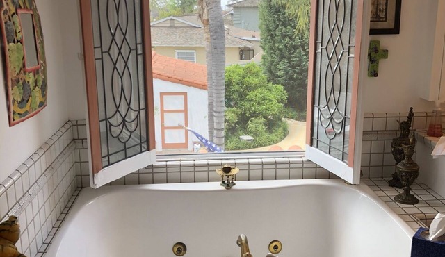 Beautiful studio with nice jacuzzi and steam bath in the shower