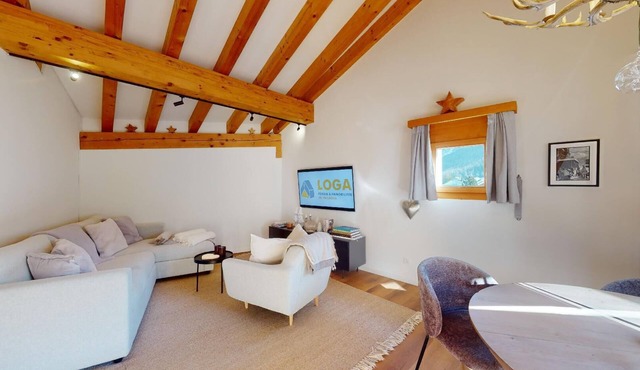 Beautiful, stylishly furnished 2-room flat on the 2nd floor with gallery, 60 m2,