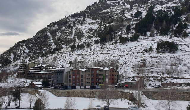 Beautiful sunny apartment in Incles - Mountain view