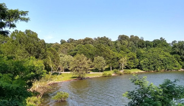 Beautiful sunset views over Lake Barkley