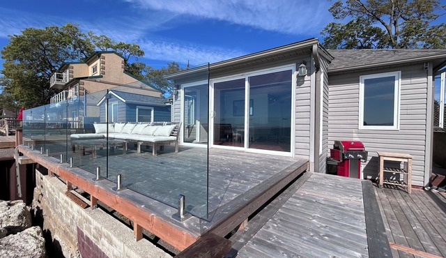 Beautiful sunsets await you at The Beach House