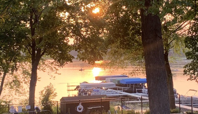 Beautiful sunsets. Maple hills condo owners