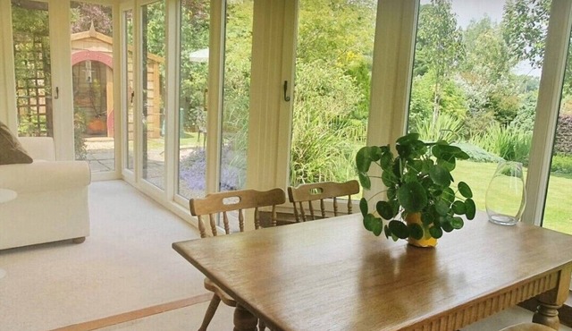 Beautiful timber frame cottage, with English country garden.