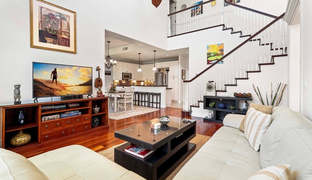 🏖️Beautiful Townhouse | Great Amenities and Spacious Lanai! Comes with Beach Pass!