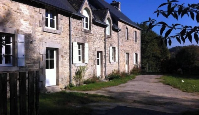 Beautiful Traditional Breton House in the Forest