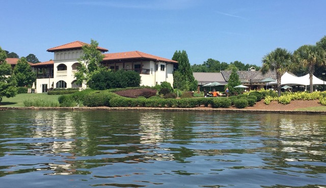 Beautiful Tuscan style waterfront villa with private dock slip.