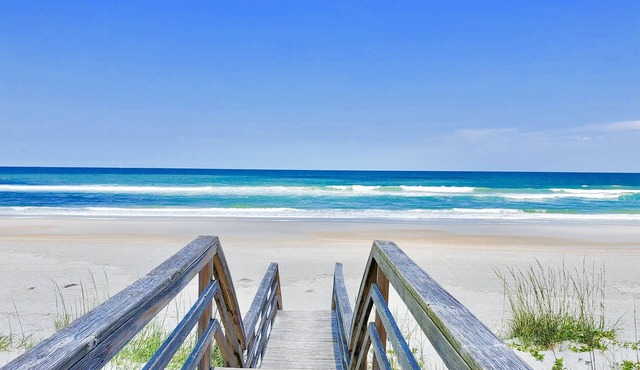 Beautiful Two-story Oceanfront 5 Bedroom Home With Private Beach Access