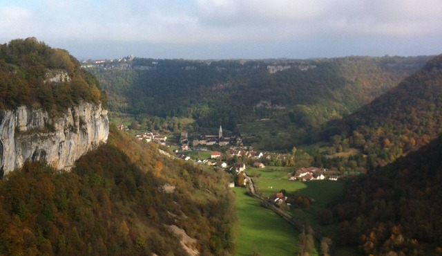 Beautiful view of Baume les Messieurs