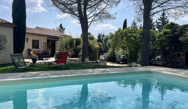BEAUTIFUL VILLA WITH POOL NEAR ANDUZE (CEVENNES)
