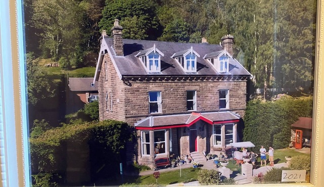 Beautiful Victorian house with stunning views of Matlock and the Derwent valley