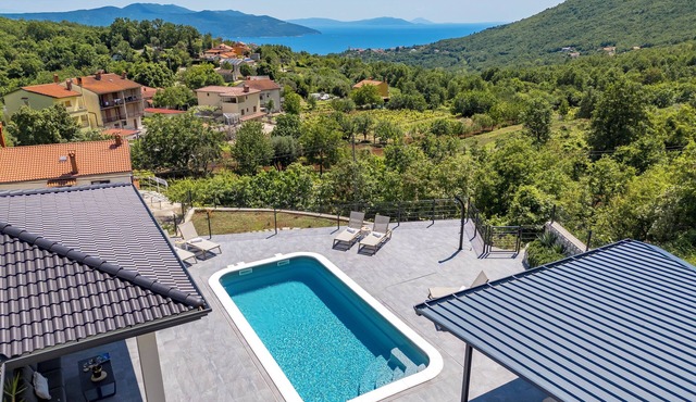 Beautiful view at Villa Mantis