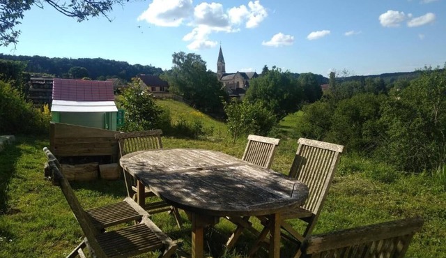 Beautiful view in the heart of greenery