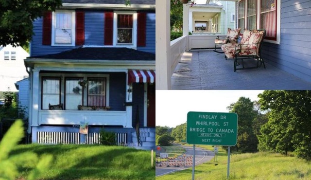 Beautiful View Home attractions by Niagara Falls River NY