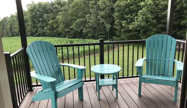 Beautiful views in all directions