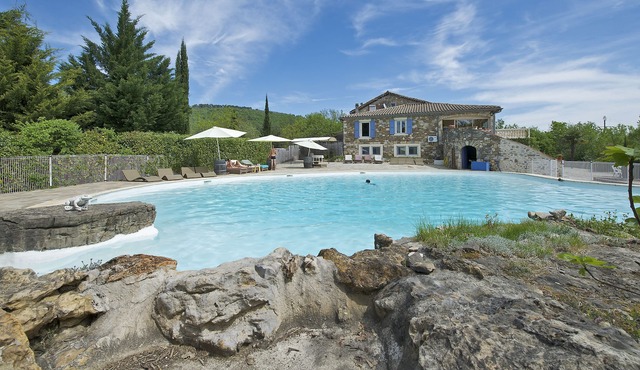 beautiful villa with 8 bedrooms and 22m pool 18m