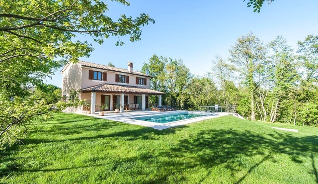 Beautiful Villa House Andrijasi with Private heated Pool in the green heart of Istria is a perfect place for a vacation with family or friends