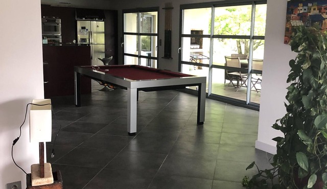 Beautiful villa with pool near the golf course