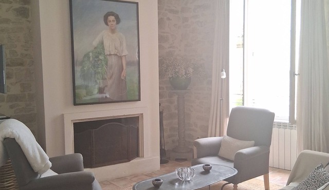 beautiful village stone house, designed and furnished to a very high standard