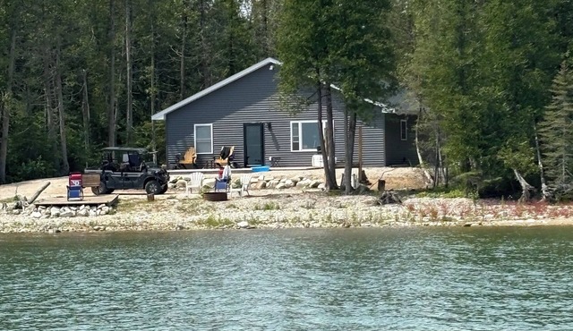 Beautiful, waterfront home located on the St Mary’s River, fisherman’s dream
