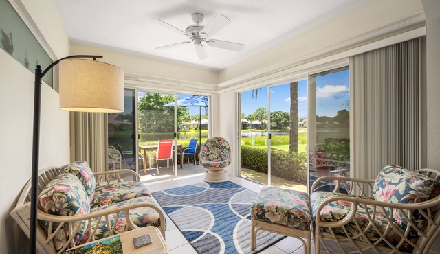 Beautiful Water Views! Spacious First Floor Condo. Your Home Away From Home!