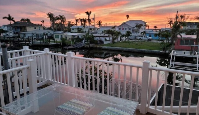 Beautiful waterfront home with pool/spa, boat lift, kayaks and kayak launch!