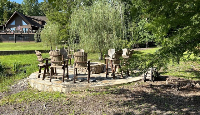 Beautiful waterfront home with room for 15