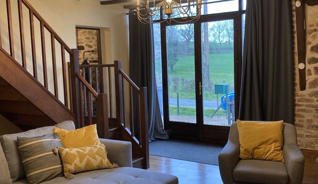 Beautifully converted barn in the heart of rural France.