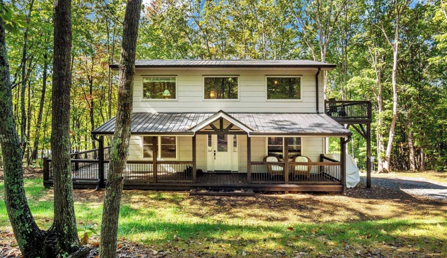 Beautifully crafted mountain home nestled in the Blue Ridge and South Mountains.