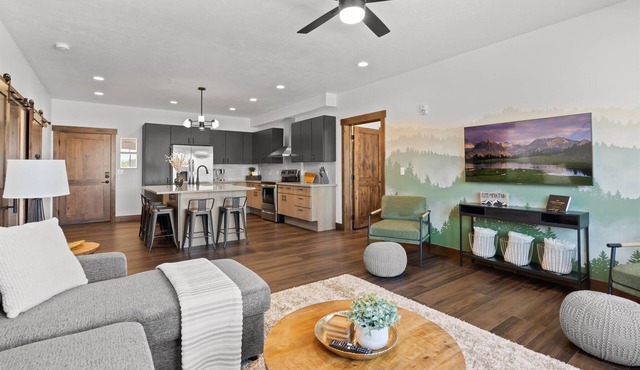 Beautifully Designed, Fully Stocked New Condo with Custom Features - Plus A Gym!