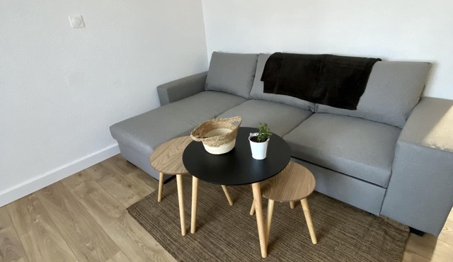 🌇Beautifully renovated T2 apartment 100 m from plage☀️🌊