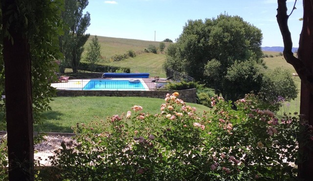 Beautifully restored, private and tastefully furnished farmhouse with a pool