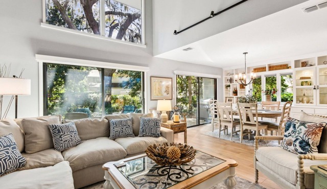 Beautifully remodeled 2 bedroom, 2.5 bathrooms on the Marsh side of the resort