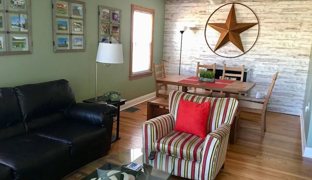 Beautifully renovated home with charm! Sleeps 7. Located close to EVERYTHING!