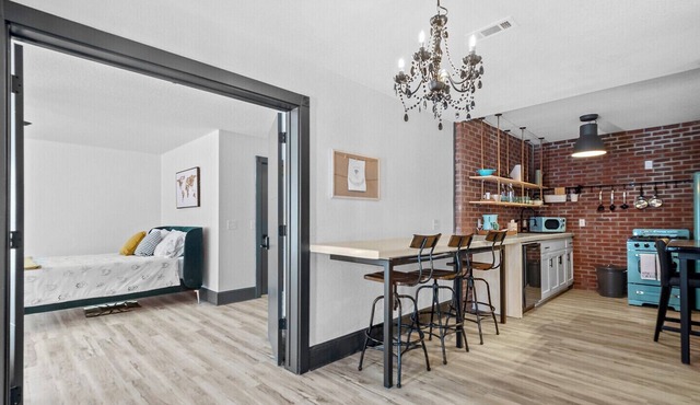 Beautifully renovated 1800 SF home where modern amenities meet classic style .