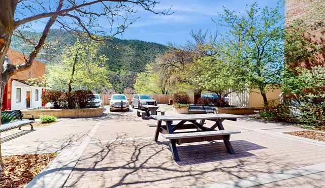 Beautifully restored Main Street loft with deck, river views & prime location