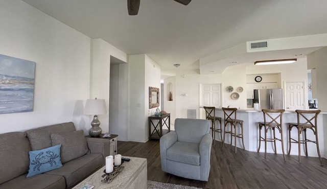 Beautifully updated, gated community, minutes from the gulf beaches